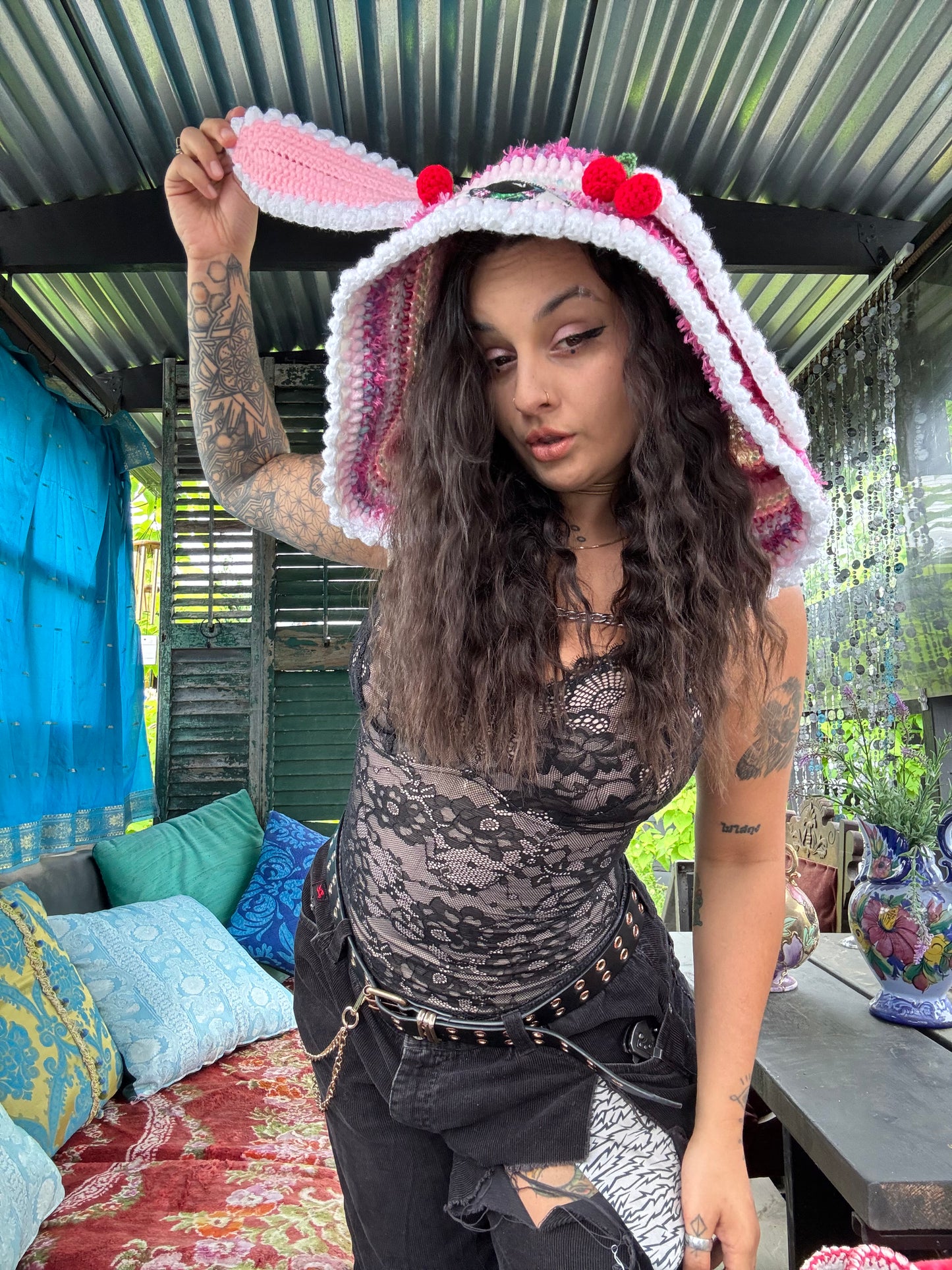 Cherry Cake Bunny Hopd
