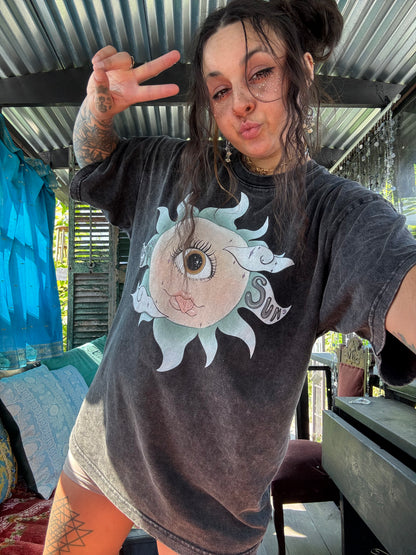 Cosmic Sun Logo Tee