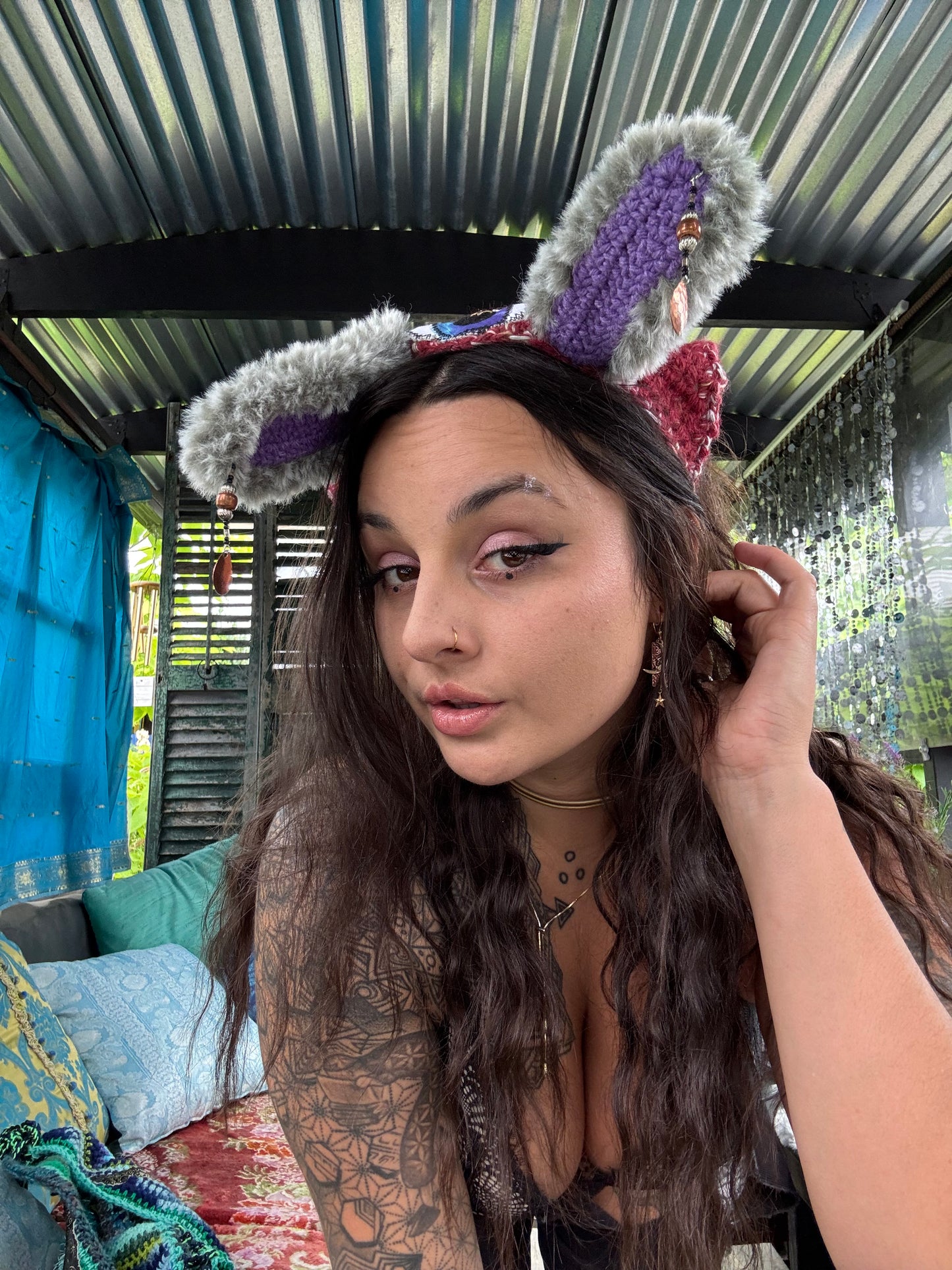 Copper Bunny Bandana