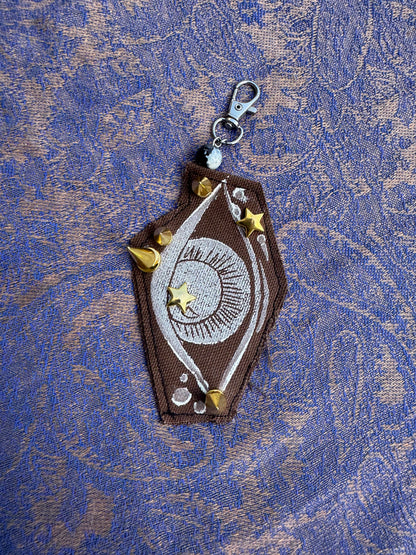 AstroBRAT Eye printed keychain