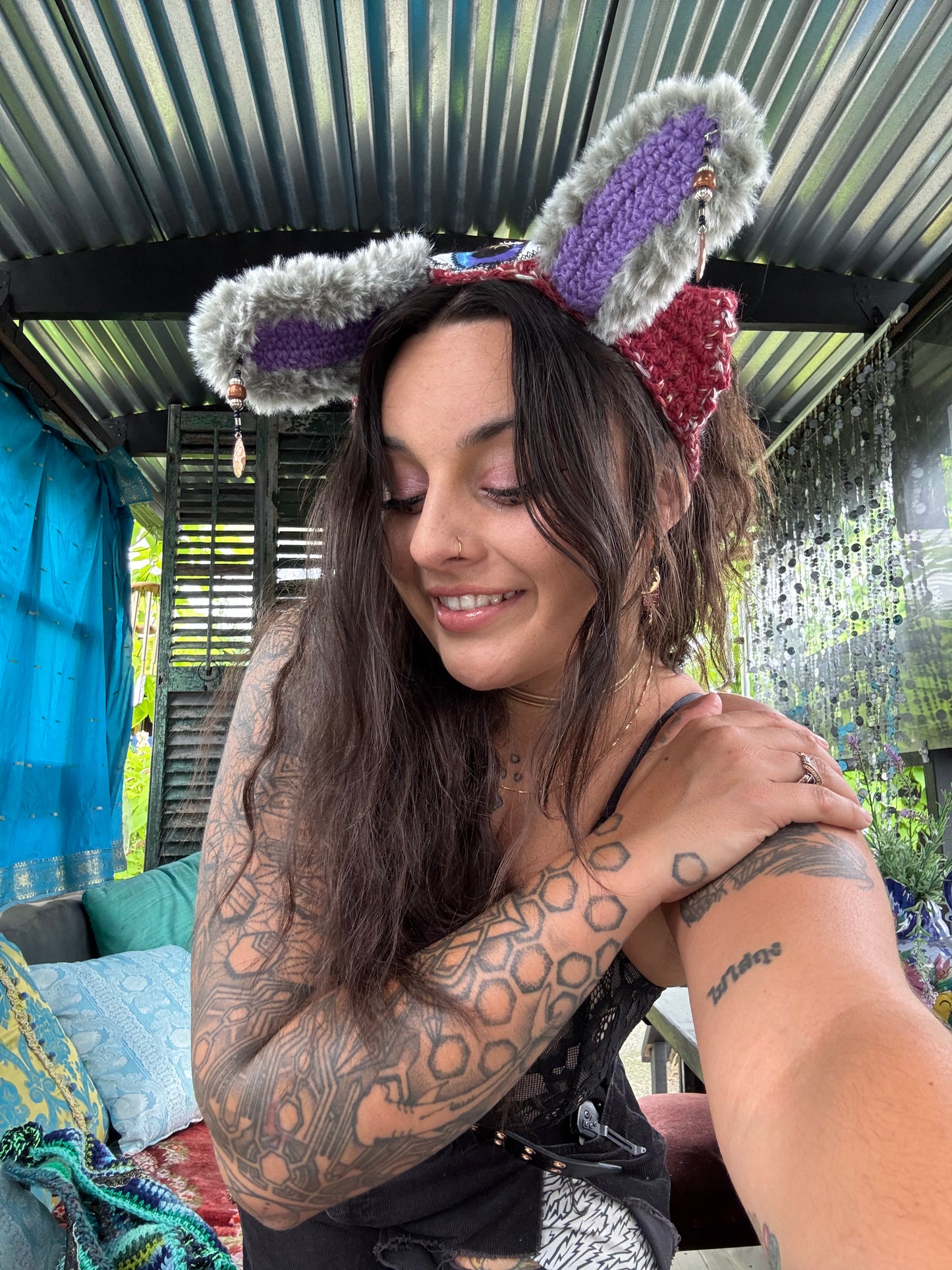 Copper Bunny Bandana