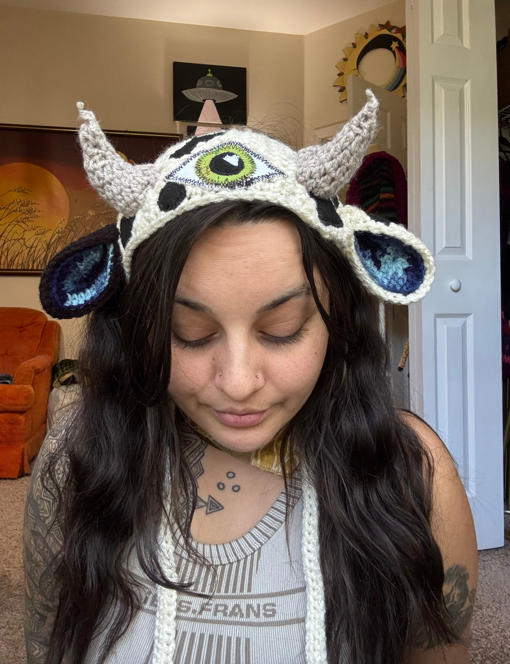 3rd eye Cow Headband