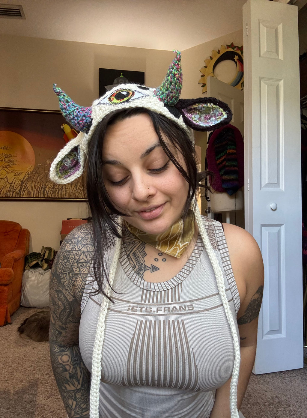 3rd eye Cow Headband