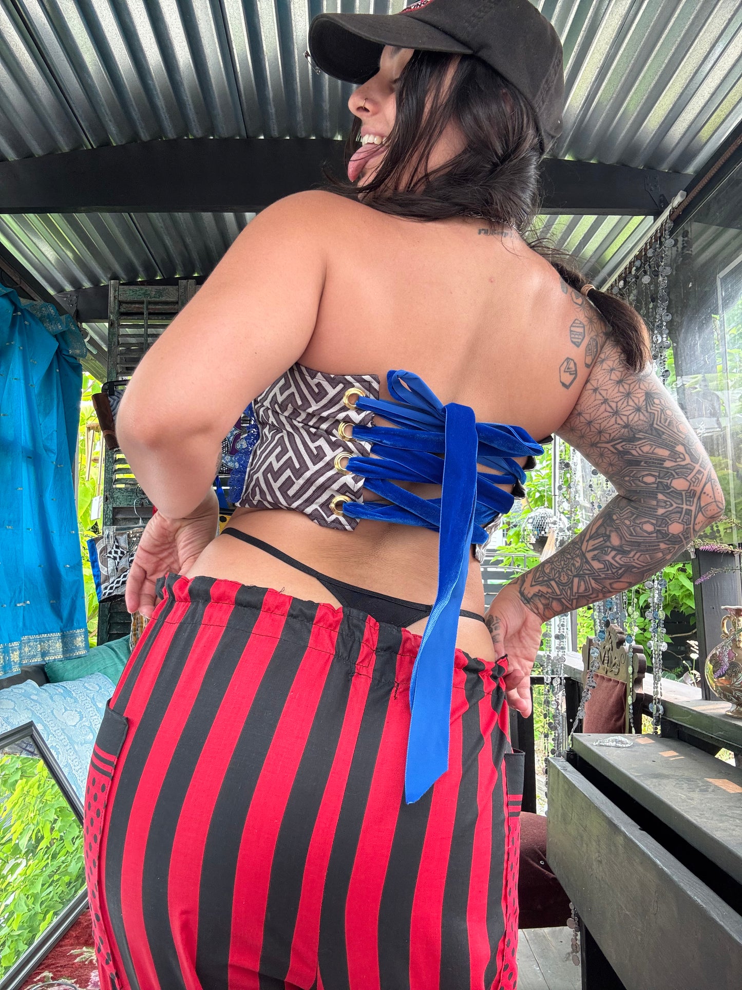 CLOWN CORSET