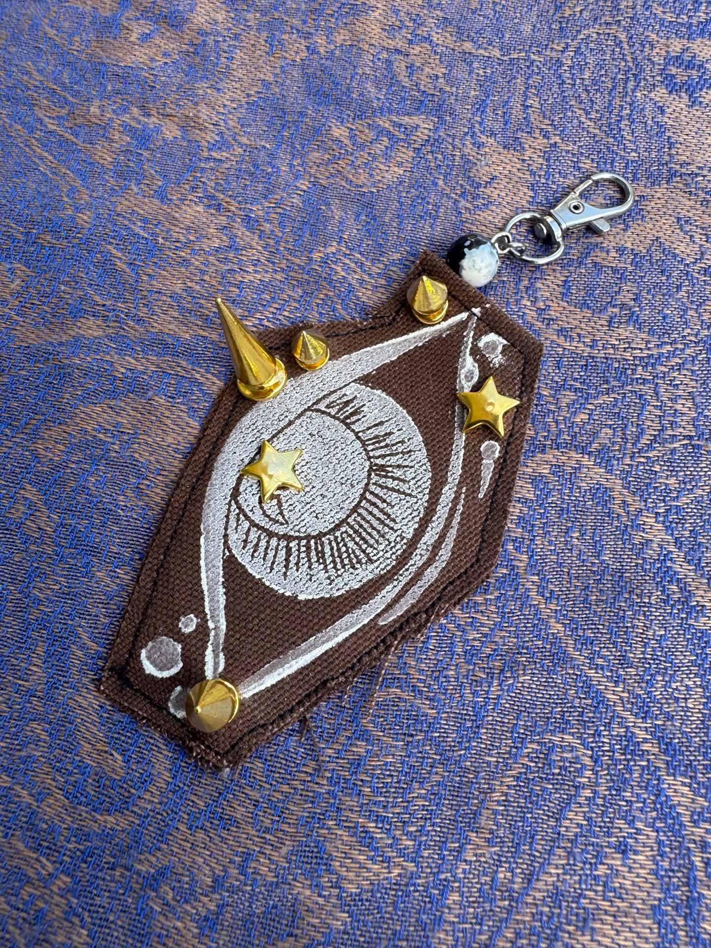 AstroBRAT Eye printed keychain