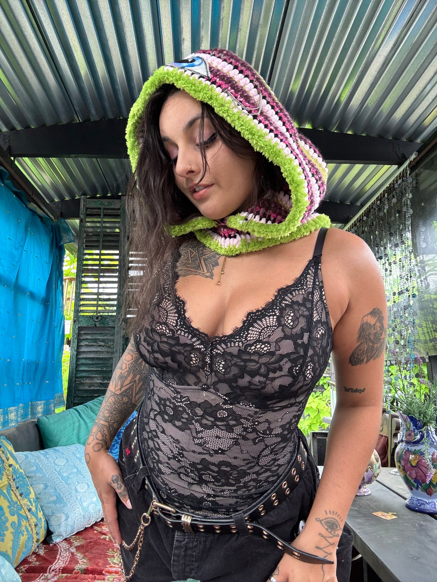 Orchid hood