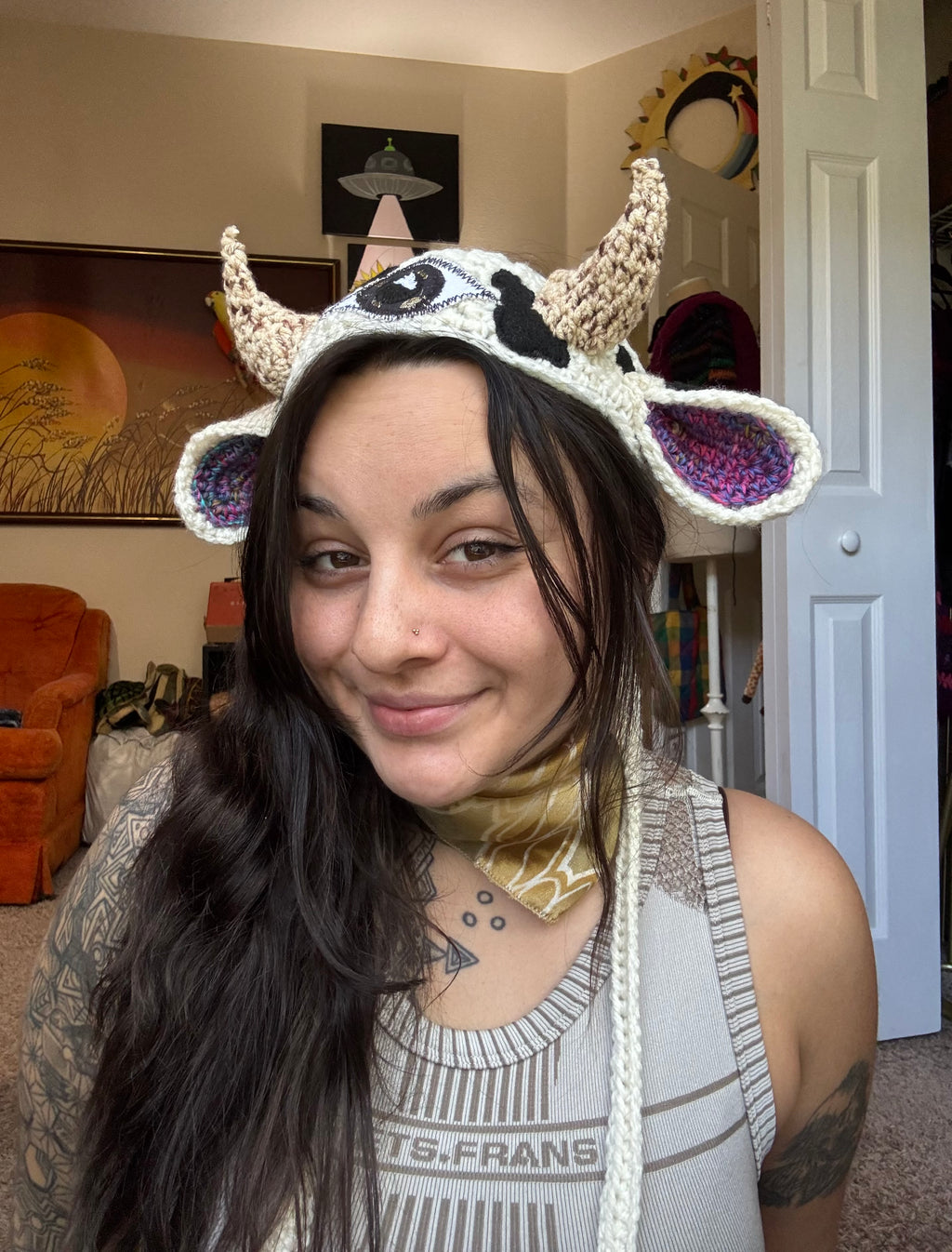 3rd eye Cow Headband