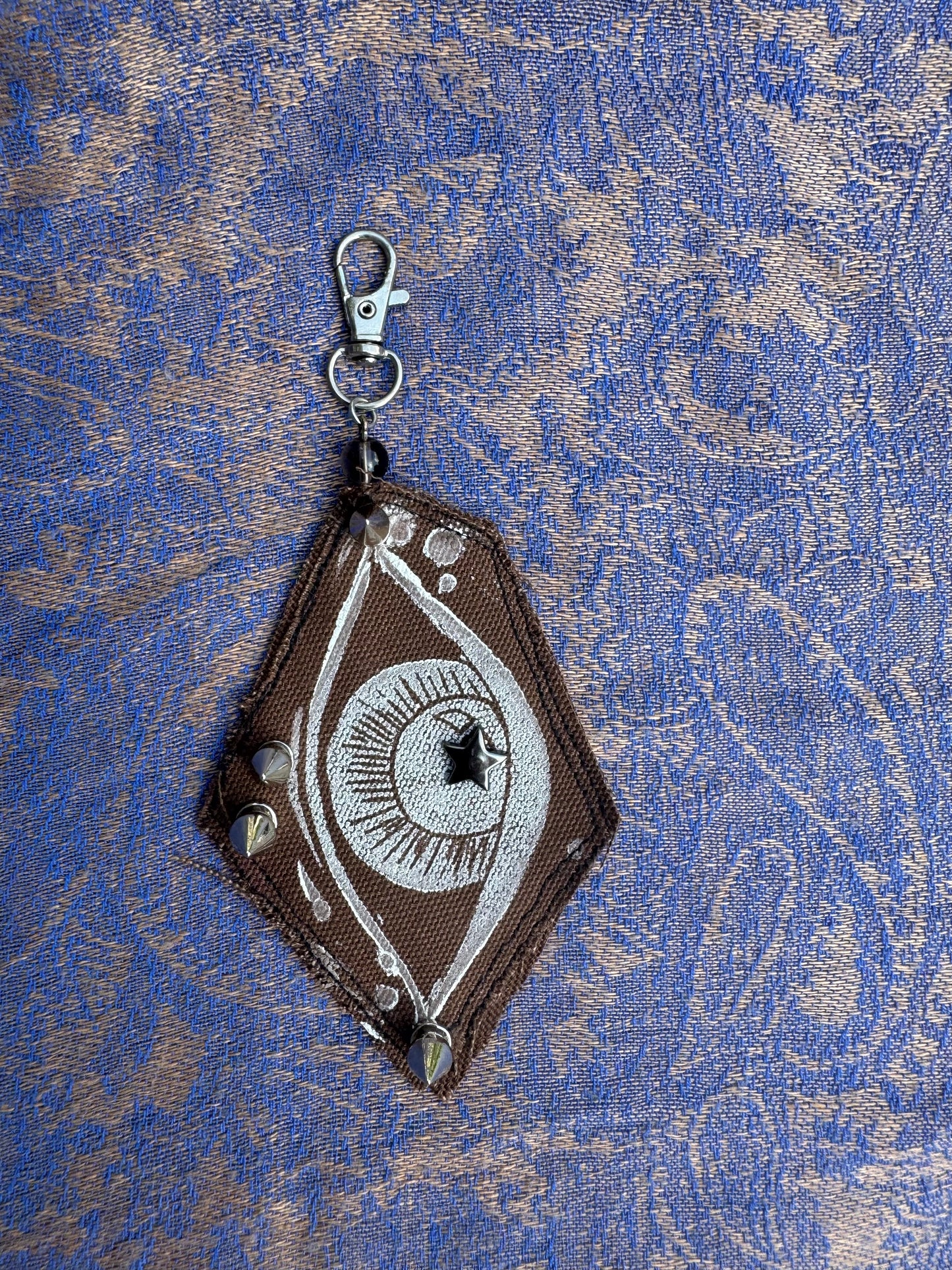 AstroBRAT Eye printed keychain