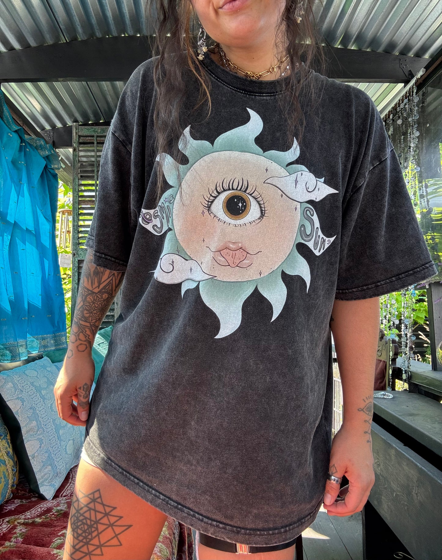Cosmic Sun Logo Tee